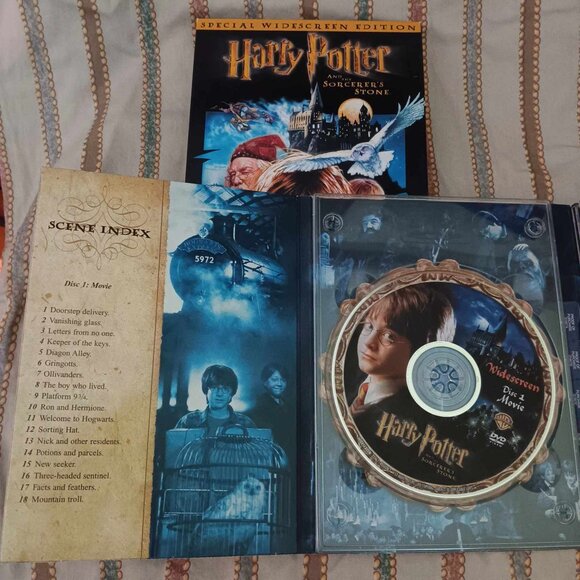 Harry Potter and the Sorcerer's Stone - 2001 DVDs - Rated PG - 2 DVDs - Picture 3 of 5